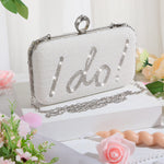 Load image into Gallery viewer, Kacctyen Christmas Mama Gift Rhinestone Clutch Bag Mama Clutch Purse Diamond Evening Bag Purse Embellished Rhinestone Box Bag(Classic Style)
