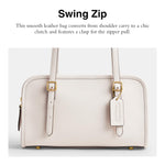 Load image into Gallery viewer, Coach Swing Zip, Chalk
