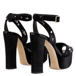 Load image into Gallery viewer, Betty Sandals, 8.5, Black
