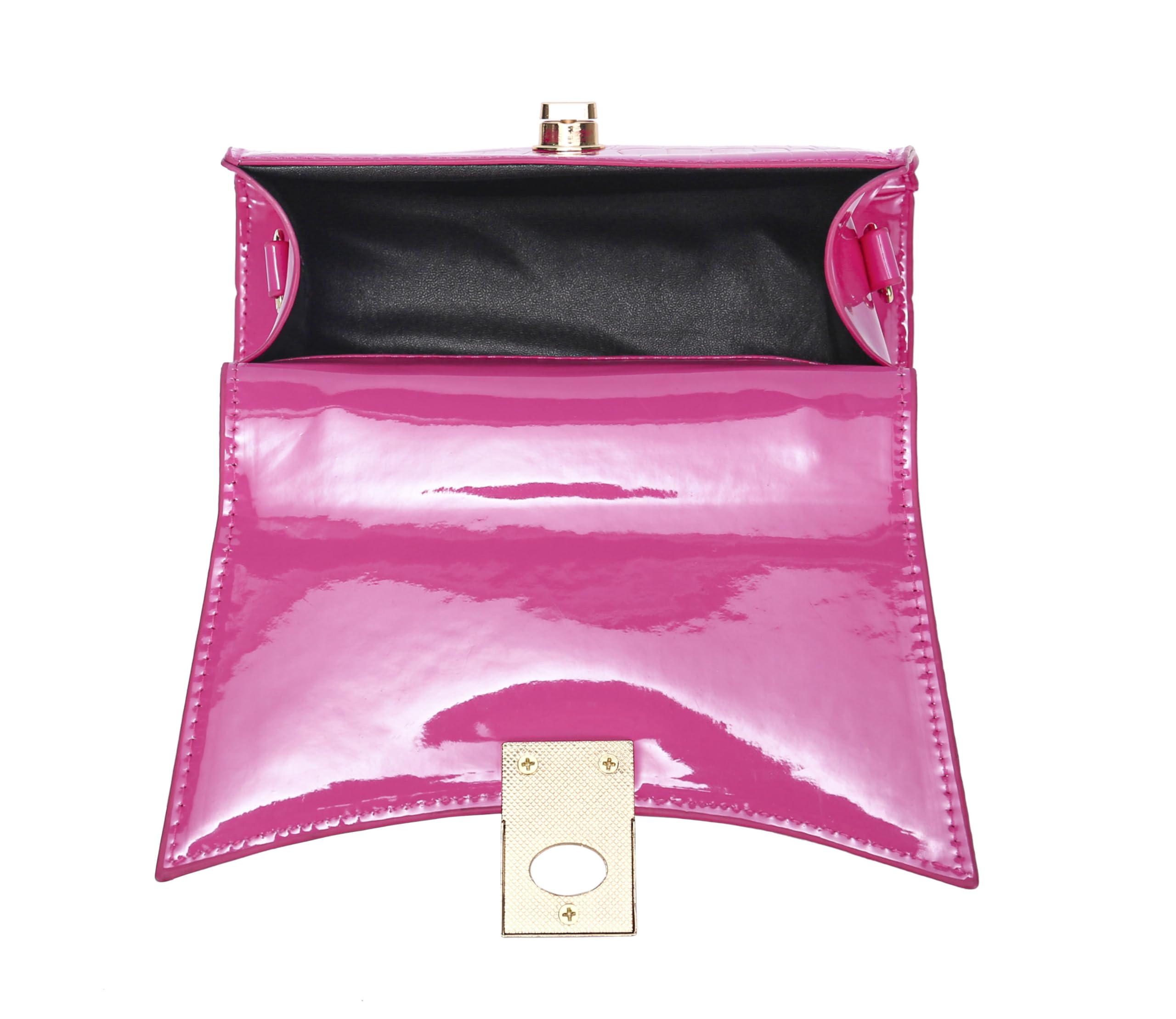 JHVYF Women Small Crossbody Bags Shoulder Bag Classic Satchel Handbags Ladies Cute Purses Satchels bag Hot Pink