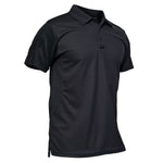 Load image into Gallery viewer, MAGCOMSEN Men Black Work Shirt Golf Polo Shirts Short Sleeve Combat Shirt Tactical Shirt XL
