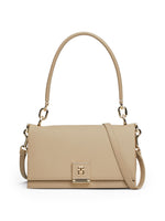 Load image into Gallery viewer, Tommy Hilfiger Women's Leather Shoulder Bag with Removable Crossbody Strap
