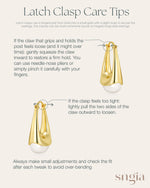 Load image into Gallery viewer, SNGIA Long Oval Chunky Dangle 18K gold plated Hoops with Colored Resin Gemstone Statement Earrings for Women by SNGIA, (Green, Brown, Blue, Pink, White, Cream), Bold Drop Handmade Exaggerated Irregular Trendy Bohemian Jewelry Gifts, Unique Dangling Teardr
