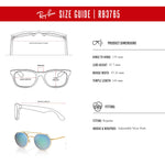 Load image into Gallery viewer, Ray-Ban RB3765 001/4O 53MM Gold/Crystal Lens Blue Gradient Mirror Rounded Hexagonal Sunglasses for Men for Women +BUNDLE with ACCESSORY EYEWEAR KIT
