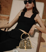 Load image into Gallery viewer, Sweetovo Sparkly Diamond Evening Bag Clutch Purses for Women Rhinestone Purse Glitter Handbag for Party Prom Cocktail Wedding (Black)
