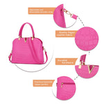 Load image into Gallery viewer, JHVYF women Crossbody Bags Tote Satchel Purse for Girls Fashion Shoulder Bags Hot pink purse

