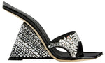 Load image into Gallery viewer, Giuseppe Zanotti, Akira Shine Sandals, 8, Black
