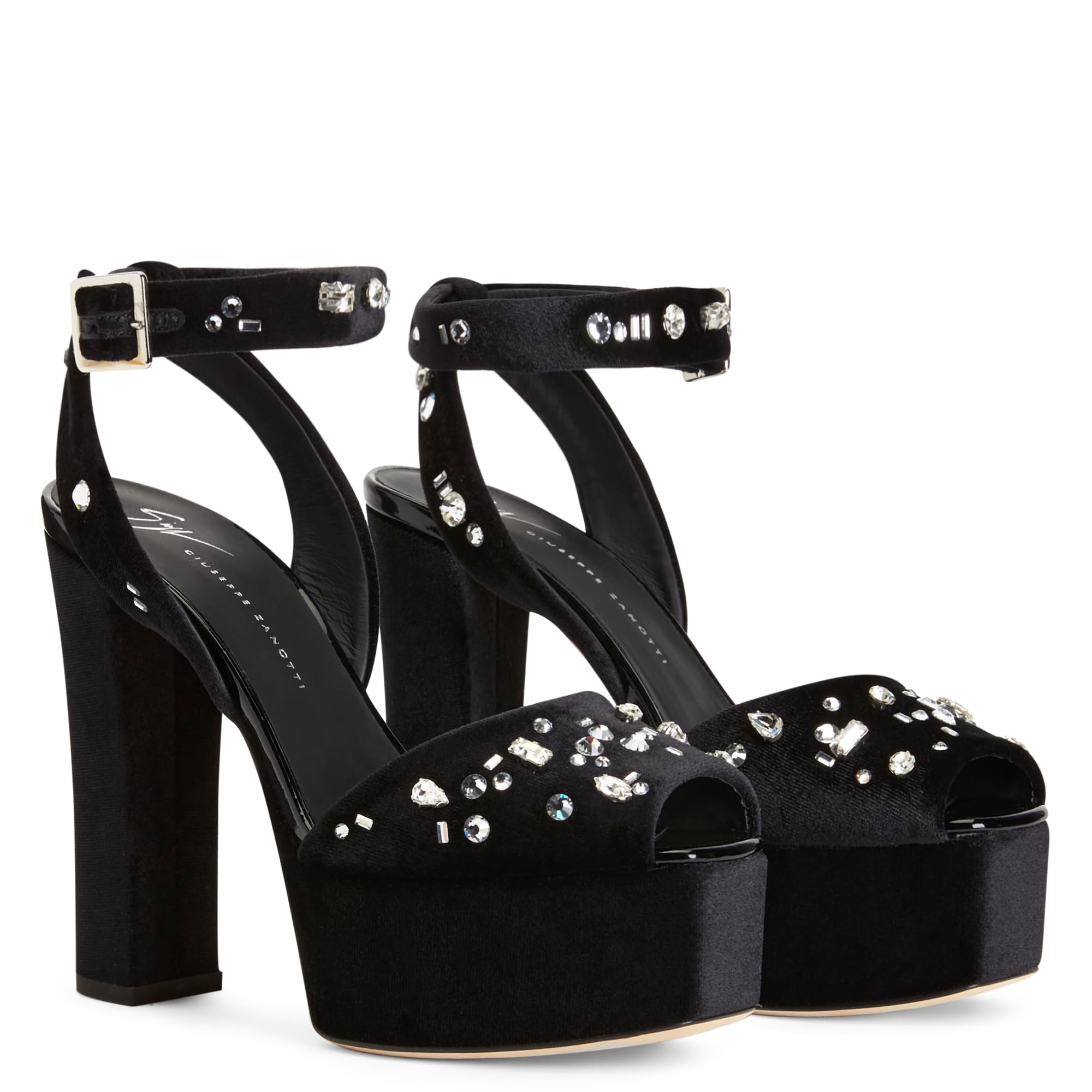 Betty Sandals, 8.5, Black