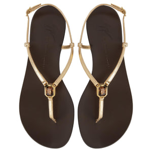 Giuseppe Zanotti, Cameliee Flat, 9, Gold