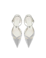 Load image into Gallery viewer, JW PEI Women&#39;s Haidi Artificial Crystal Pumps - Silver
