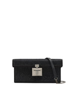 Load image into Gallery viewer, Oscar de la Renta, Crystal Pave Alibi Clutch, Black
