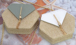 Load image into Gallery viewer, Bausweety Women's Crossbody Bag Cute Straw Shoulder Bag
