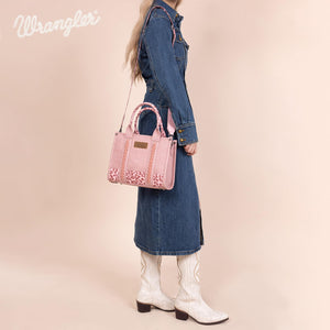 × Wrangler Tote Handbag for Women Top Handle with Detachable Crossbody Strap WG102-8120SPK