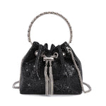 Load image into Gallery viewer, Sweetovo Bling Crystal Rhinestone Purse for Women Sparkly Clutch Handbag Crossbody Bag for Evening Wedding Party Prom
