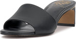 Load image into Gallery viewer, Vince Camuto Womens Linanna Heeled Slide Sandals Black 6 Medium
