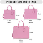 Load image into Gallery viewer, Chinllo Tote Bag for Women, Top Handle Stachel Purse and Handbags with Shoulder Strap (D.Pink-S)
