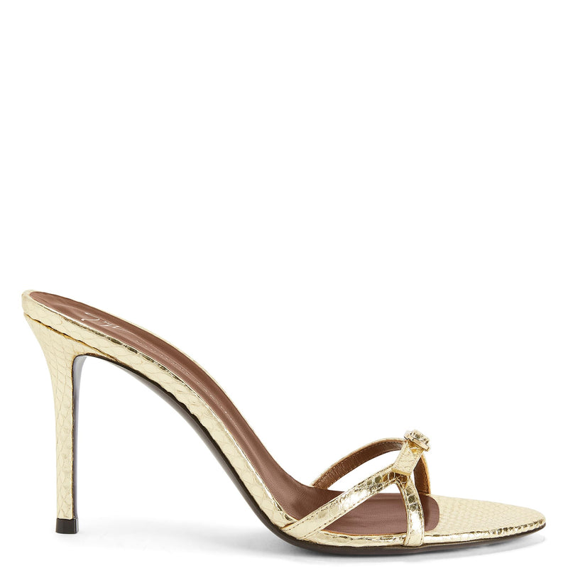 Giuseppe Zanotti, Ophelia Buckle 90, 5, Gold