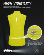 Load image into Gallery viewer, 33,000ft Women&#39;s Zip Up Lightweight Athletic Workout Yoga Cycling Track Running Jacket Waterproof Windproof Reflective

