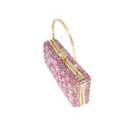 Load image into Gallery viewer, MAIRLOM Rhinestone Clutch Purses for Women Evening Wedding Formal - Pearl Clasp Handbag Crystal Gemstone Bag for Party Prom(Pink)
