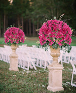 Load image into Gallery viewer, IPOPU 4PCS Bougainvillea Artificial Flowers 42" Long Stem Pink Faux Silk Bougainvillea Flowers Fake Hanging Flower Branches for Wedding Table Centerpieces Home Garden Arch Wall Decorations (Deep Pink)
