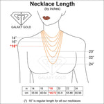 Load image into Gallery viewer, Galaxy Gold GG 14K Solid Yellow Gold Necklace With Octagon Shape 4.5 ctw High Polished Genuine Emerald - Grade AAA (Yellow Gold 16 Inch) LAB GROWN GENUINE REAL EMERALD
