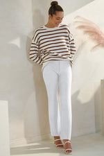 Load image into Gallery viewer, Prolific Health Women&#39;s Jean Look Jeggings Straight Leg Tights Yoga Many Colors Spandex Leggings Pants S-XXXL (Large, White)
