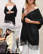 Load image into Gallery viewer, FURTALK Women&#39;s Scarf Pashmina Shawls and Wraps for Evening Dress Wedding Bride Bridesmaid Gifts Winter Scarves
