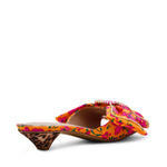 Load image into Gallery viewer, Betsey Johnson Women&#39;s Aylah Heeled Sandal, Orange Multi, 7
