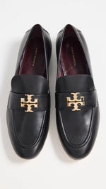 Load image into Gallery viewer, Tory Burch Women's Eleanor Loafers, Perfect Black, 8 Medium US

