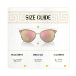 Load image into Gallery viewer, Versace VE2168 14095R 57MM Pink Gold/Dark Grey Mirror Pink Sunglasses for Women +Bundle with Accessory Eyewear Kit

