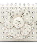 Load image into Gallery viewer, Oscar de la Renta, Crystal Stud Mini TRO Bag, Ivory
