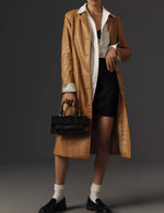 Load image into Gallery viewer, Ziqoty Women's Mini Skirt High Waist A-Line Stretch Knit Slim Fit Pencil Solid Skirts Cute Bow Front Skirt(Black-XS)
