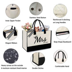 Load image into Gallery viewer, KDBDSYZB Mrs 2026 Bride Canvas Tote Bag, Gifts for Wedding BridalShower, mrs 2026 bag with Makeup Bag，Bachelorette Party, Bride to be Gifts, Miss to Mrs Bag,Christmas Personalized Bridesmaid Gift
