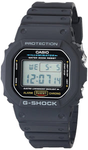 Casio Men's G-Shock Quartz Watch with Resin Strap, Black, 20 (Model: DW5600UE)