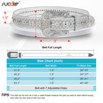 Load image into Gallery viewer, SUOSDEY Men Women Rhinestone Belt Western Cowboy Cowgirl Shine Crystal Diamond Studded Luxury Strap Belts,Silver
