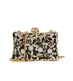 Load image into Gallery viewer, Sweetovo Evening Bag Clutch Purses for Women Rhinestones Purse Sparkling Party Shoulder Handbag Wedding Bag with Chain (Black)
