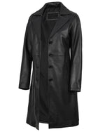 Load image into Gallery viewer, Decrum Womans Black Leather Coat - Real Leather Jackets Womens | [1514271] Btmn Coat, XS

