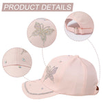 Load image into Gallery viewer, Baseball Cap for Women Sun Hat Rhinestone Sequin Cap Diamond Bling Hat Cute Cool Hats Fashionable Trucker Hats
