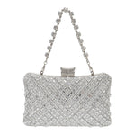 Load image into Gallery viewer, COAIMANEY Women Sparkly Rhinestone Clutch with Chains, Glitter Evening Handbag Purse Shoulder Bag for Wedding Party Prom
