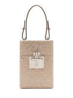 Load image into Gallery viewer, Oscar de la Renta, Crystal Pave Alibi Cube, Champagne
