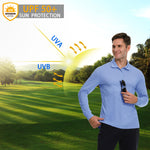 Load image into Gallery viewer, JWM Men&#39;s Long Sleeve Golf Polo Shirts - Athletic Casual Travel Performance Collar Shirts Lightweight Quick Dry UPF50
