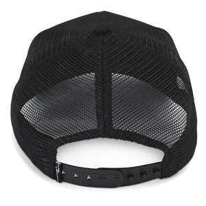 VINTAGE HAVANA Black Trucker Hats Women White Pearl Embellished Star & Rope | Mesh Adjustable Snapback Hat | Men Women Baseball Cap