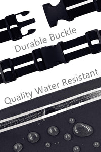 Fitter's Niche UltraSlim Fanny Waist Pack, Versatile for Men and Women, Bounce-less Sports Hiking Running Hip Bag, Extendable Belt, Infinite Black
