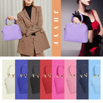 Load image into Gallery viewer, JHVYF women Crossbody Bags Tote Satchel Purse for Girls Fashion Shoulder Bags Hot pink purse
