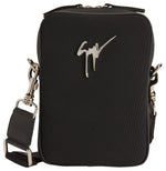 Load image into Gallery viewer, Giuseppe Zanotti, Thoby Synthetic Fabric Bag, One Size, Black
