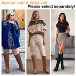 Load image into Gallery viewer, Jeossy Women's Black Knee High Ridng Boots, Metal Buckle Boot, 950 Size 8.5 US (DJY950 black 08.5)
