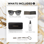 Load image into Gallery viewer, Versace VE2198 PHANTOS Shape POLARIZED Sunglasses with Luxury Eyewear kit
