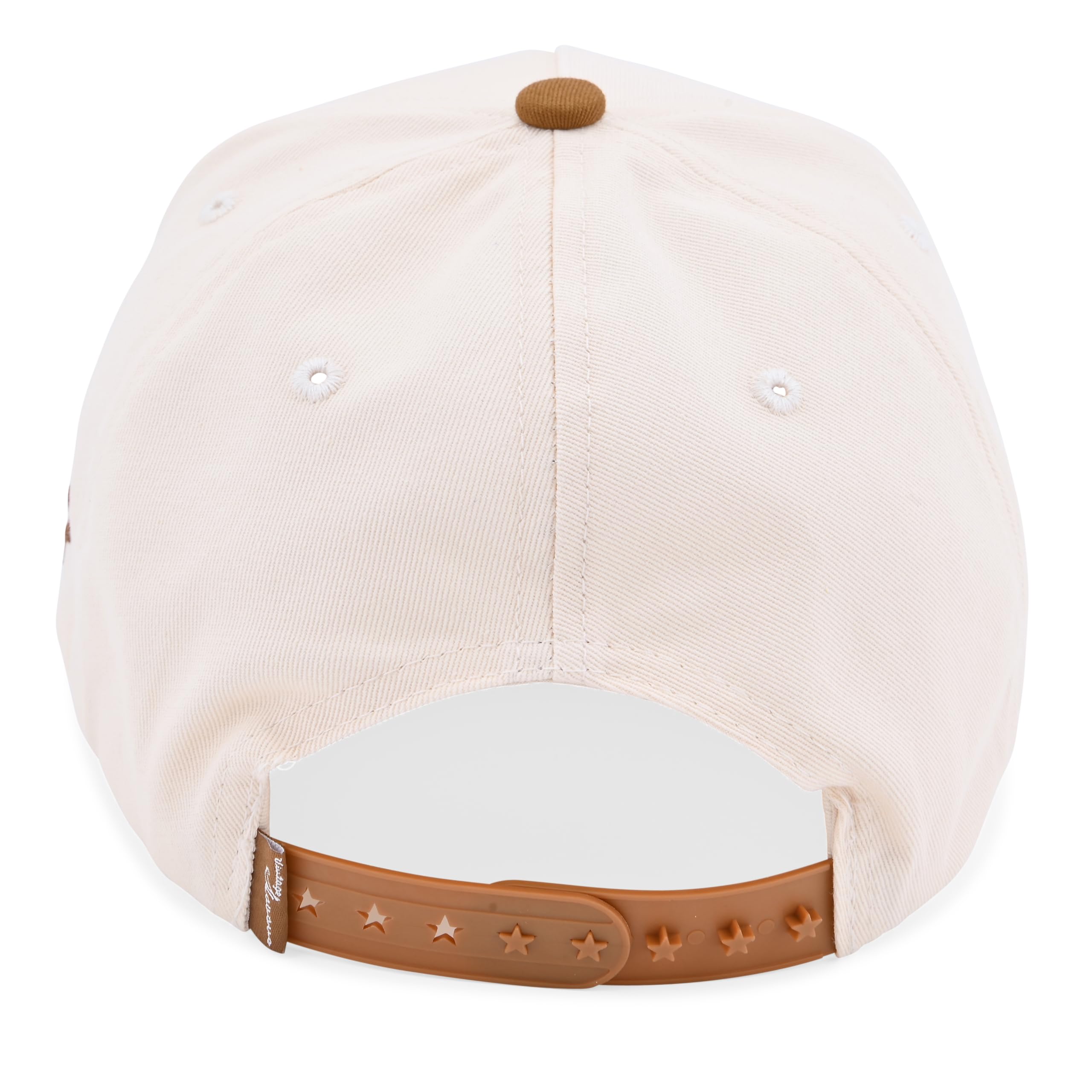 VINTAGE HAVANA Rise Trucker Hats Women & Men Bone/Brown | Western Retro Adjustable Snapback Hat | Preppy Cute Trendy Fashion Baseball Cap