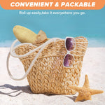 Load image into Gallery viewer, Beach Hats for Women, Straw Sun Hat with Wide Brim, Summer Floppy Beach Hats for Women, Packable Floppy Straw Garden Hat
