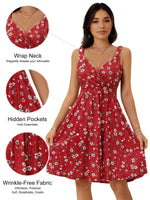 Load image into Gallery viewer, TORARY Resort Wear for Women 2026 Summer Flowy A Line Beach Dresses with Pockets
